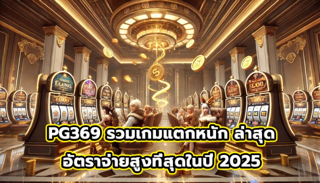 PG369 รวมเกมแตกหนัก ล่าสุด อัตราจ่ายสูงที่สุดในปี 2025