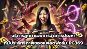 บริการลูกค้าและการจัดการปัญหาที่มีประสิทธิภาพของแพลตฟอร์ม PG369-6