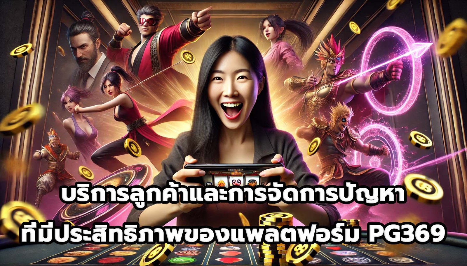 บริการลูกค้าและการจัดการปัญหาที่มีประสิทธิภาพของแพลตฟอร์ม PG369-6